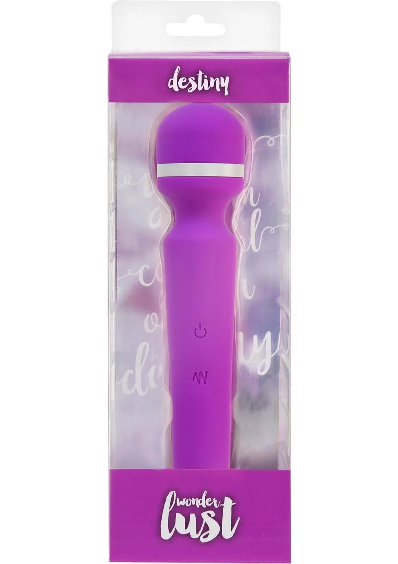Wonderlust Destiny Silicone Rechargeable Wand Massager - Image 12