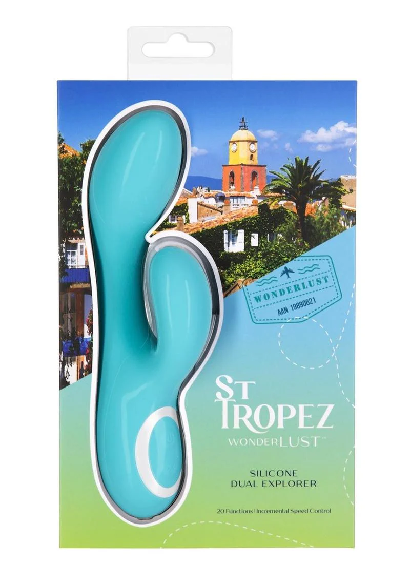 Wonderlust St. Tropez Silicone Dual Explorer Rabbit Vibrator - Image 4