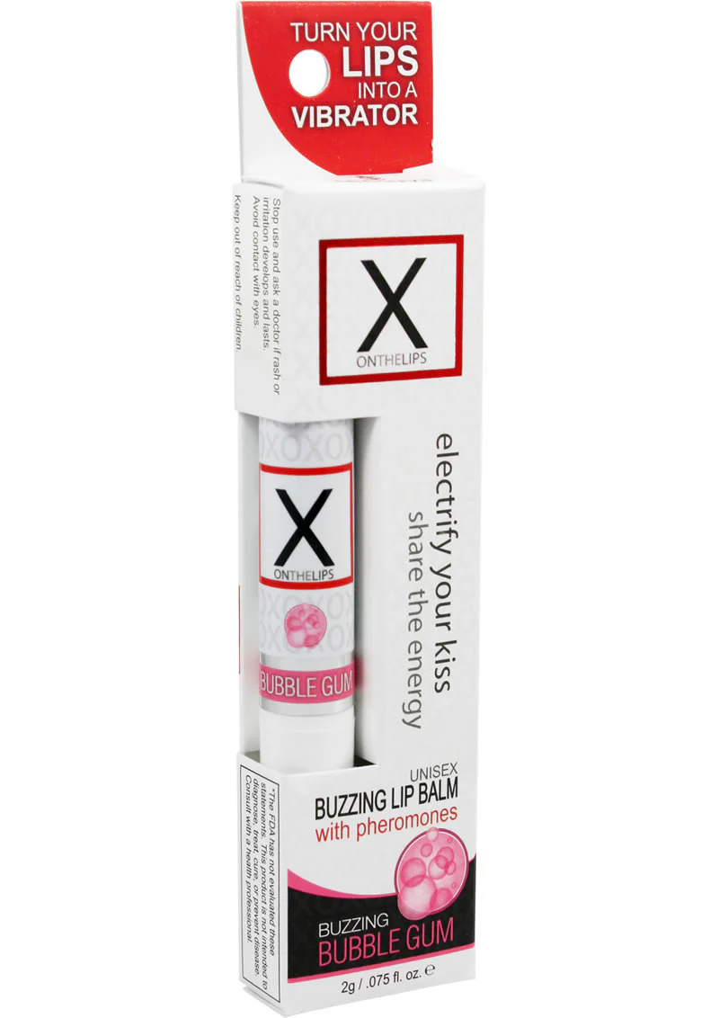 X On The Lips Buzzing Bubble Gum Lip Balm - Image 2
