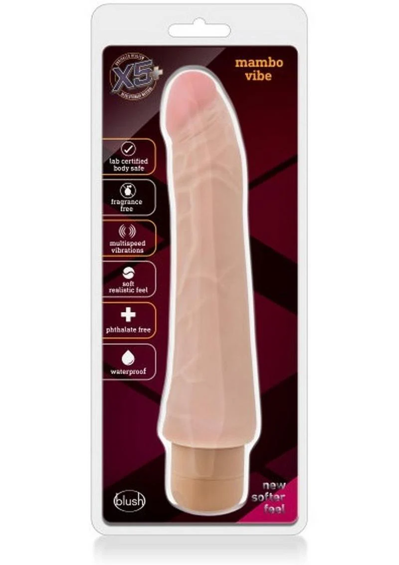 X5 Plus Mambo Vibe Soft And Waterproof Vibrating Dildo - Image 4