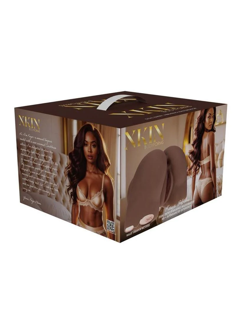 XKIN Kaya Bloom Dual Entry Masturbator - Image 4