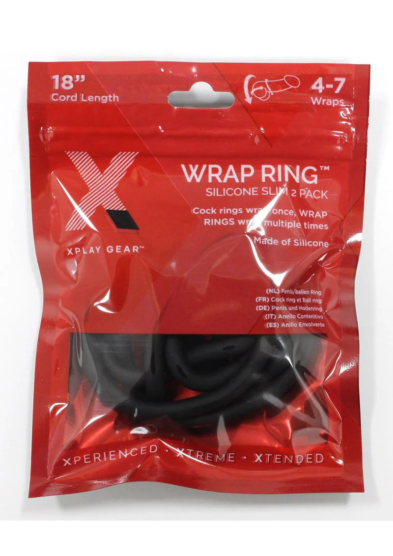 XPlay Wrap Ring Silicone Slim 2-Pack for Customizable Cock Rings - Image 14