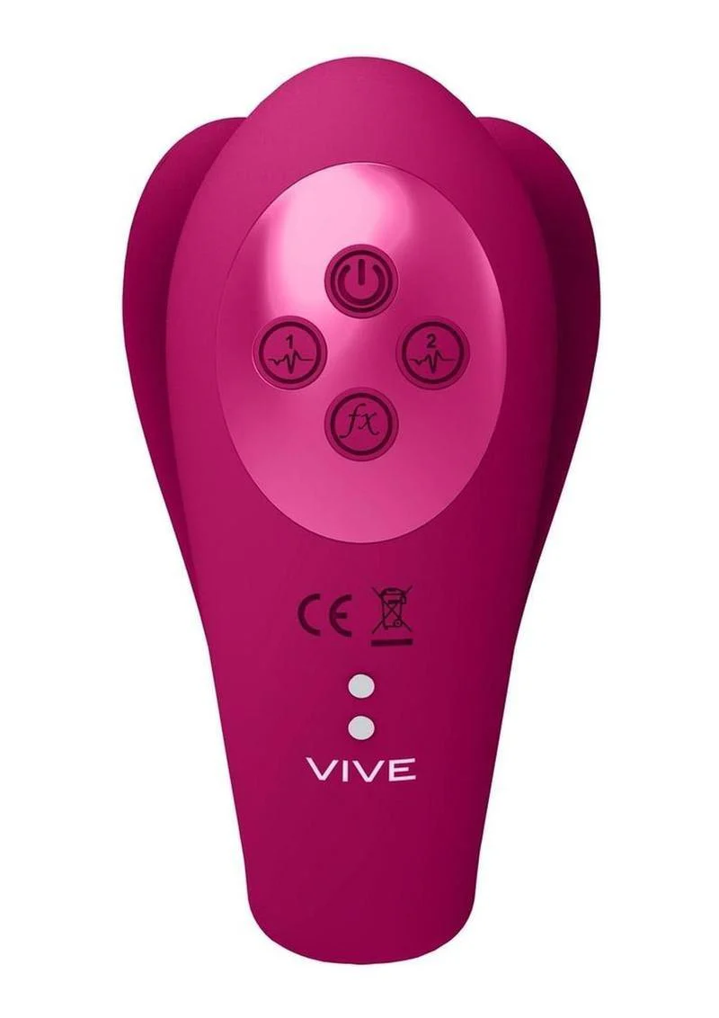 Yoko Vive Silicone Triple-Motor Dual Prongs And Clitoral Pulse - Image 4