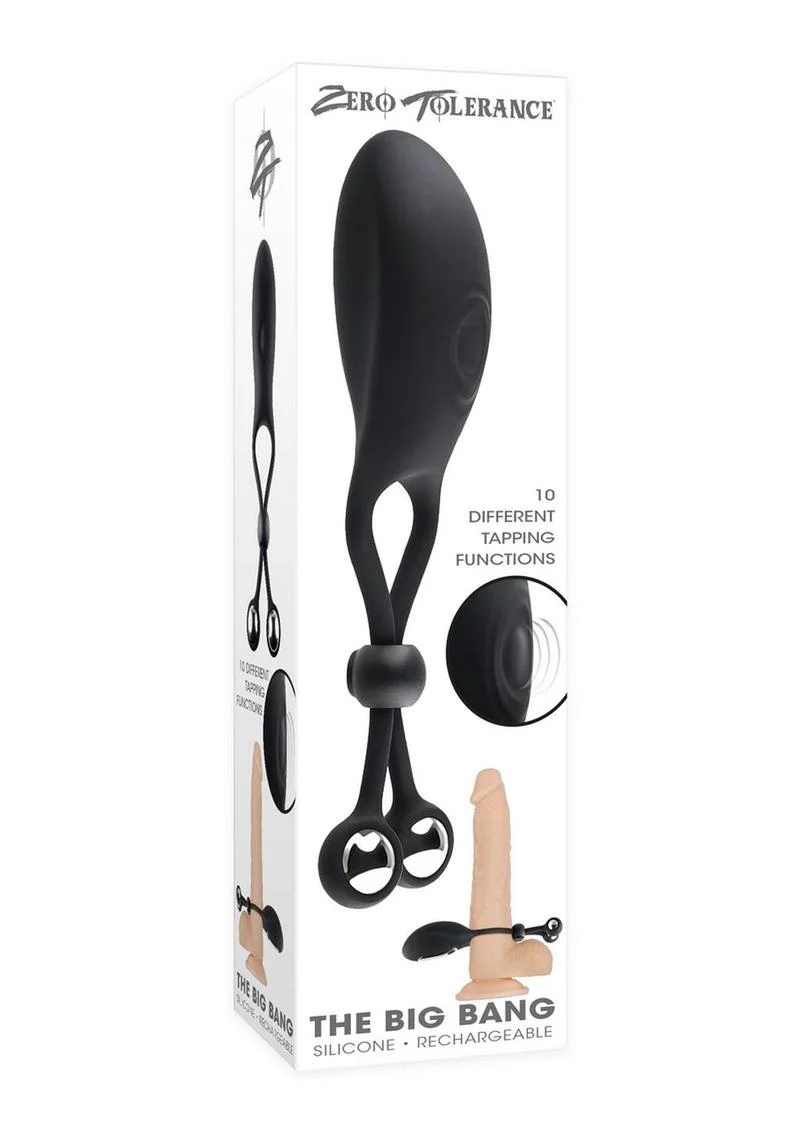 Zero Tolerance Big Bang Rechargeable Adjustable Rings with Balls Cock Tie - Image 4