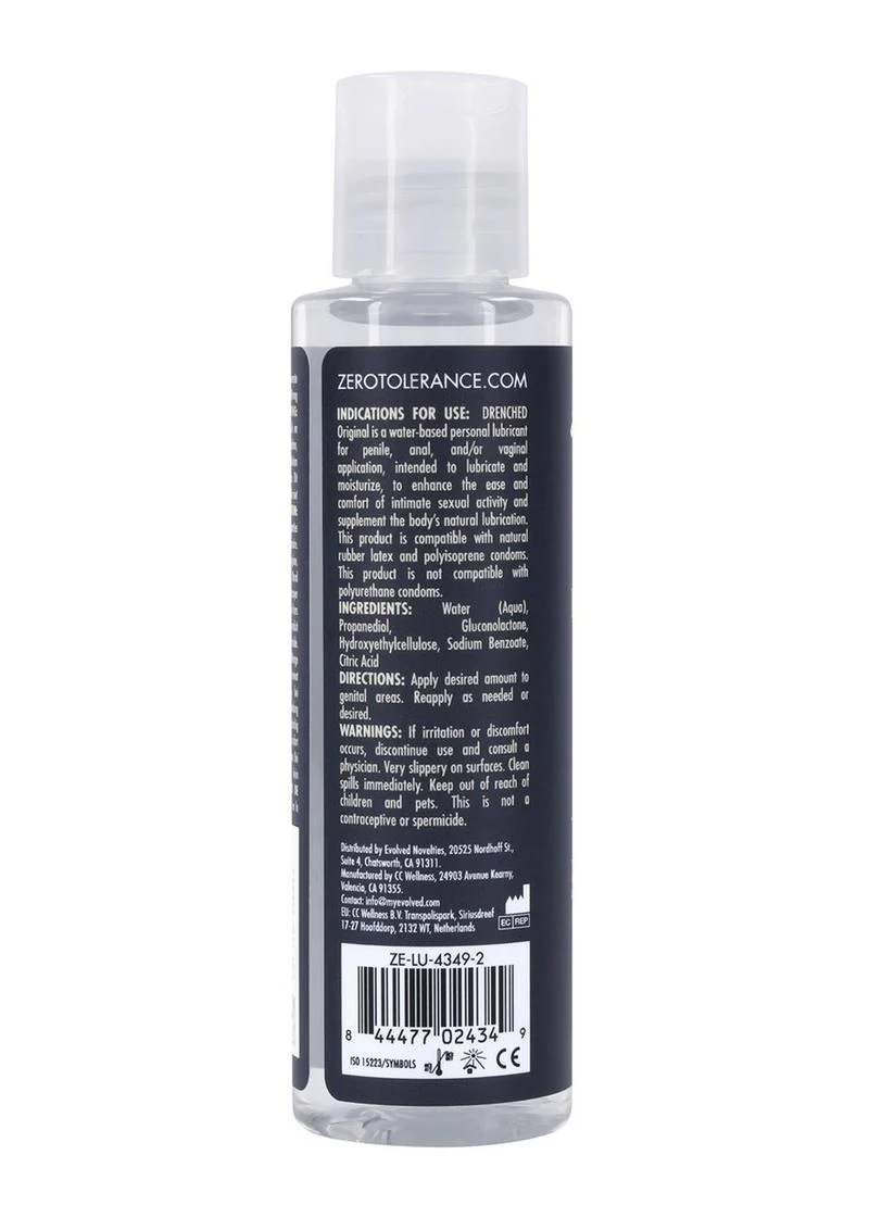 Zero Tolerance Drenched Water Based Lubricant - Image 4