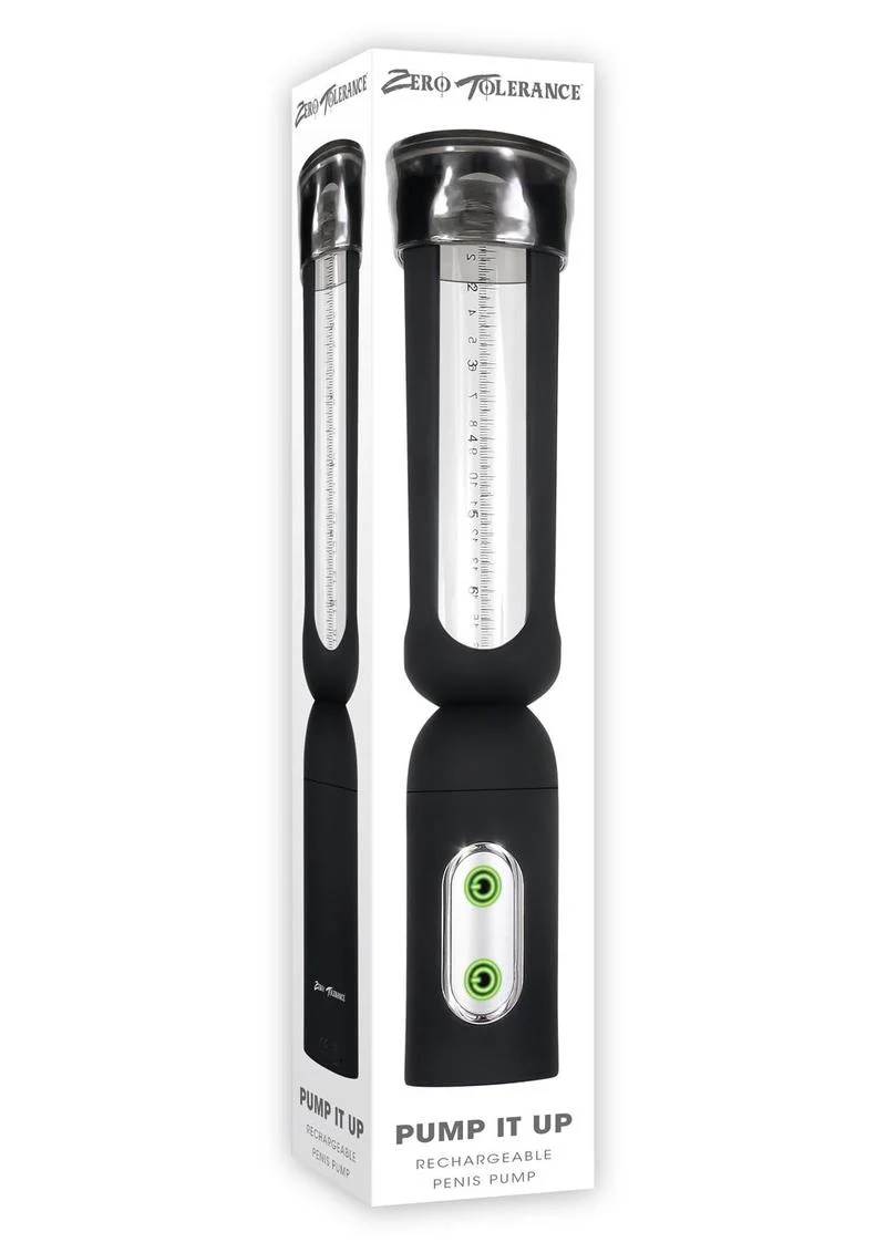 Zero Tolerance Pump It Up Rechargeable Pump with Progress Scale - Image 4