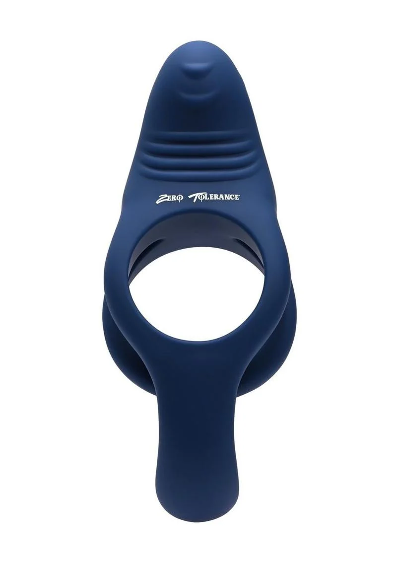 Zero Tolerance Ring Around Rosy Rechargeable Silicone Double Cock Ring