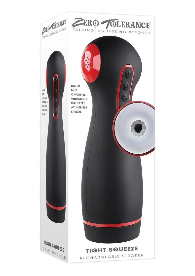 Zero Tolerance Tight Squeeze Rechargeable Masturbator - Image 4