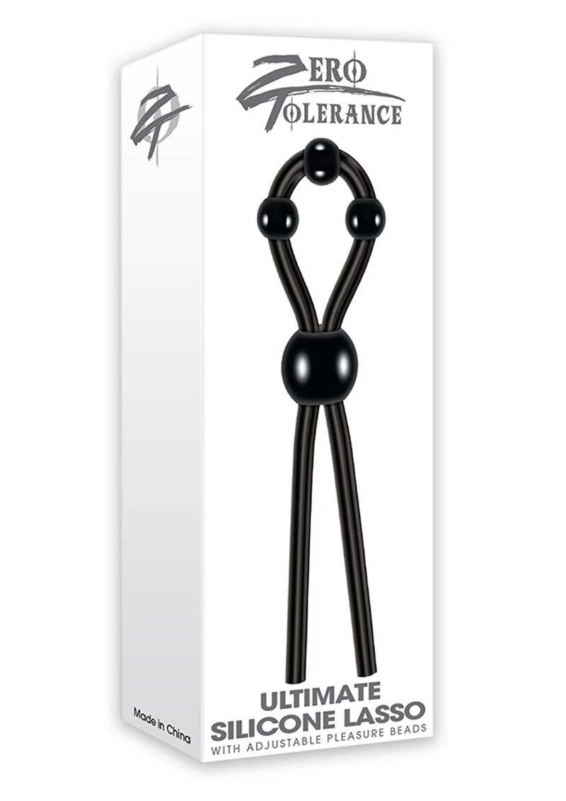 Zero Tolerance Ultimate Silicone Lasso with Adjustable Pleasure Beads - Image 3