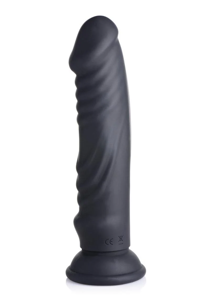 Zeus E-Stim Pro Rechargeable Dildo with Remote Vibration - Image 2