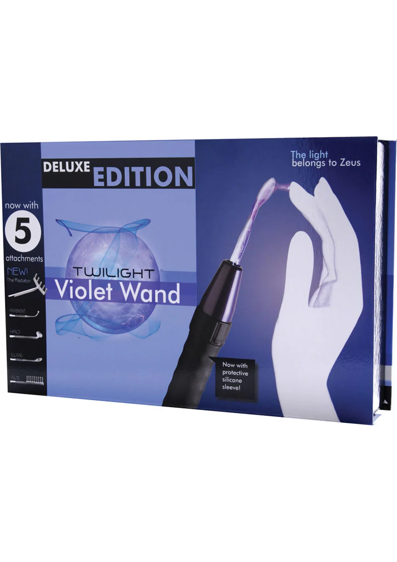 Zeus Electrosex Deluxe Edition Twilight Violet Wand - Image 4