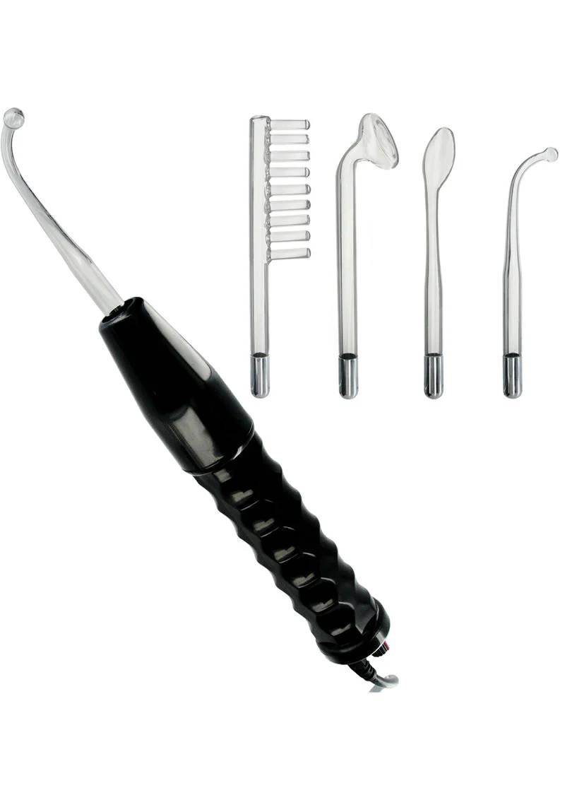 Zeus Electrosex Twilight Wand 110V with Attachments