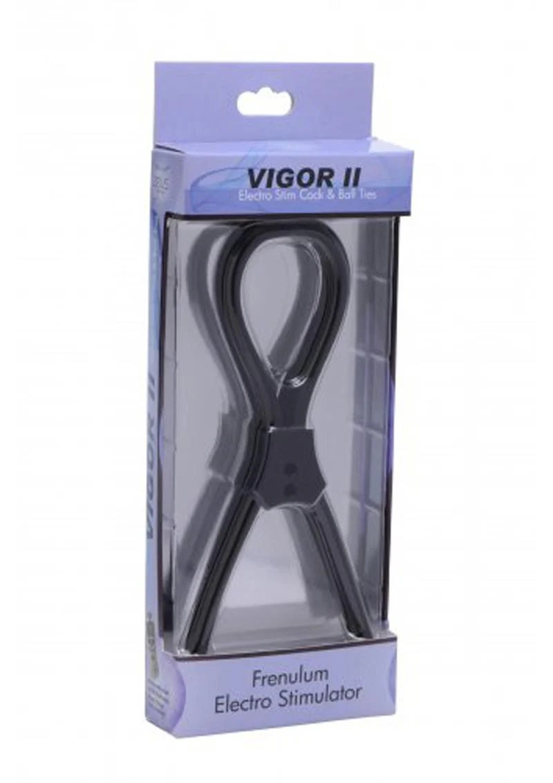 Zeus Electrosex Vigor II Silicone Cock And Ball Ties - Image 4