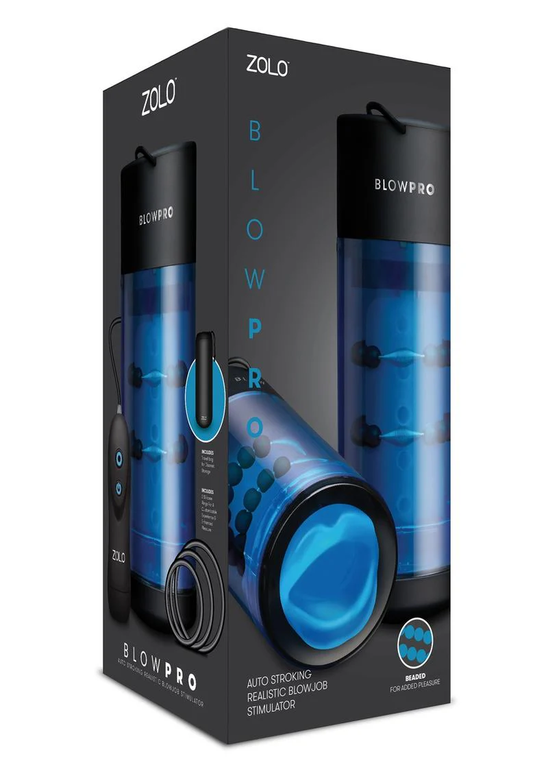 ZOLO Blowpro Vibrating Simulator Masturbator - Image 2