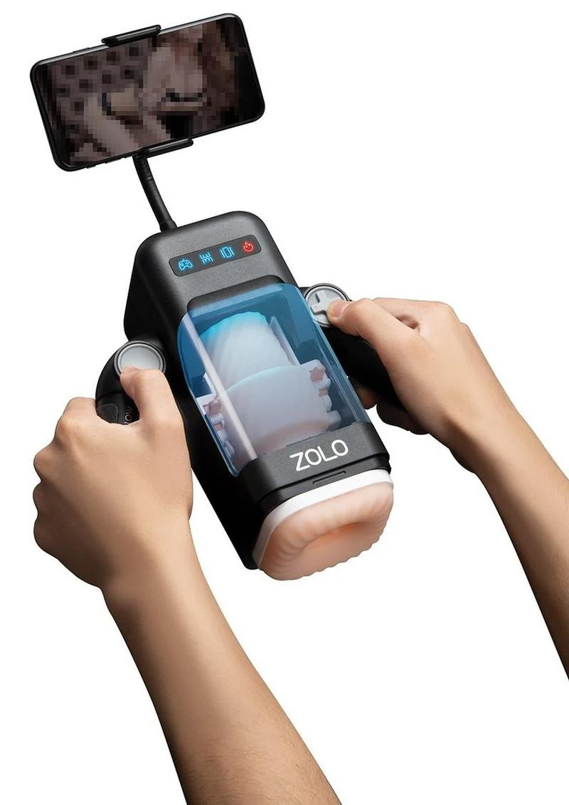 ZOLO Blowstation Ultimate Controller Style Adjustable Male Masturbator - Image 3