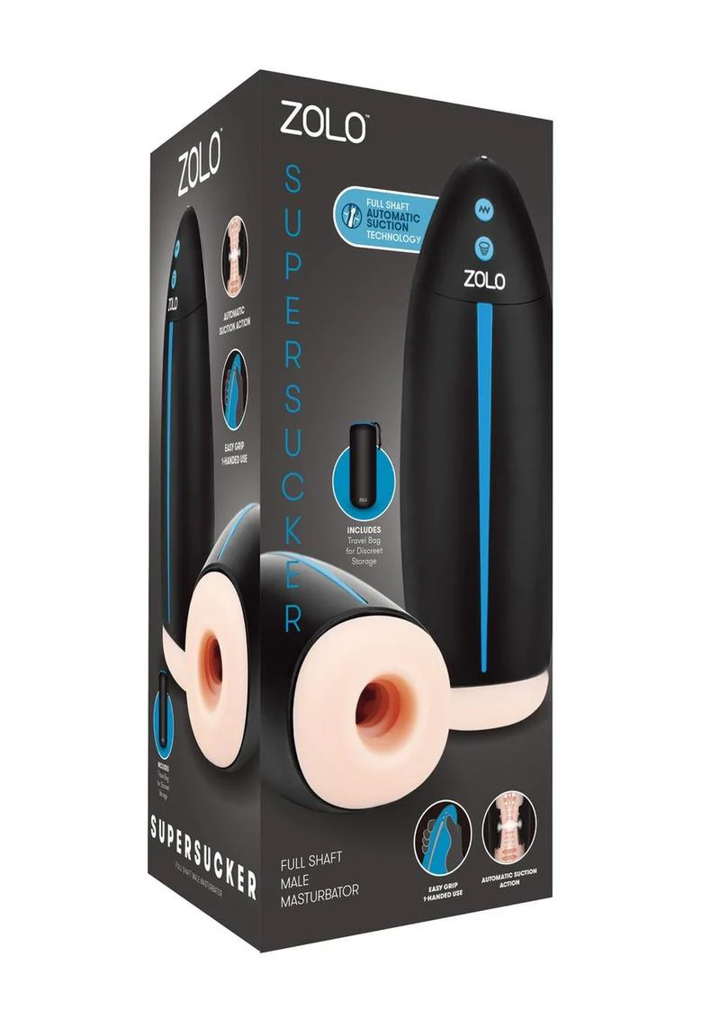 Zolo Supersucker Rechargeable Silicone Male Masturbator - Image 4