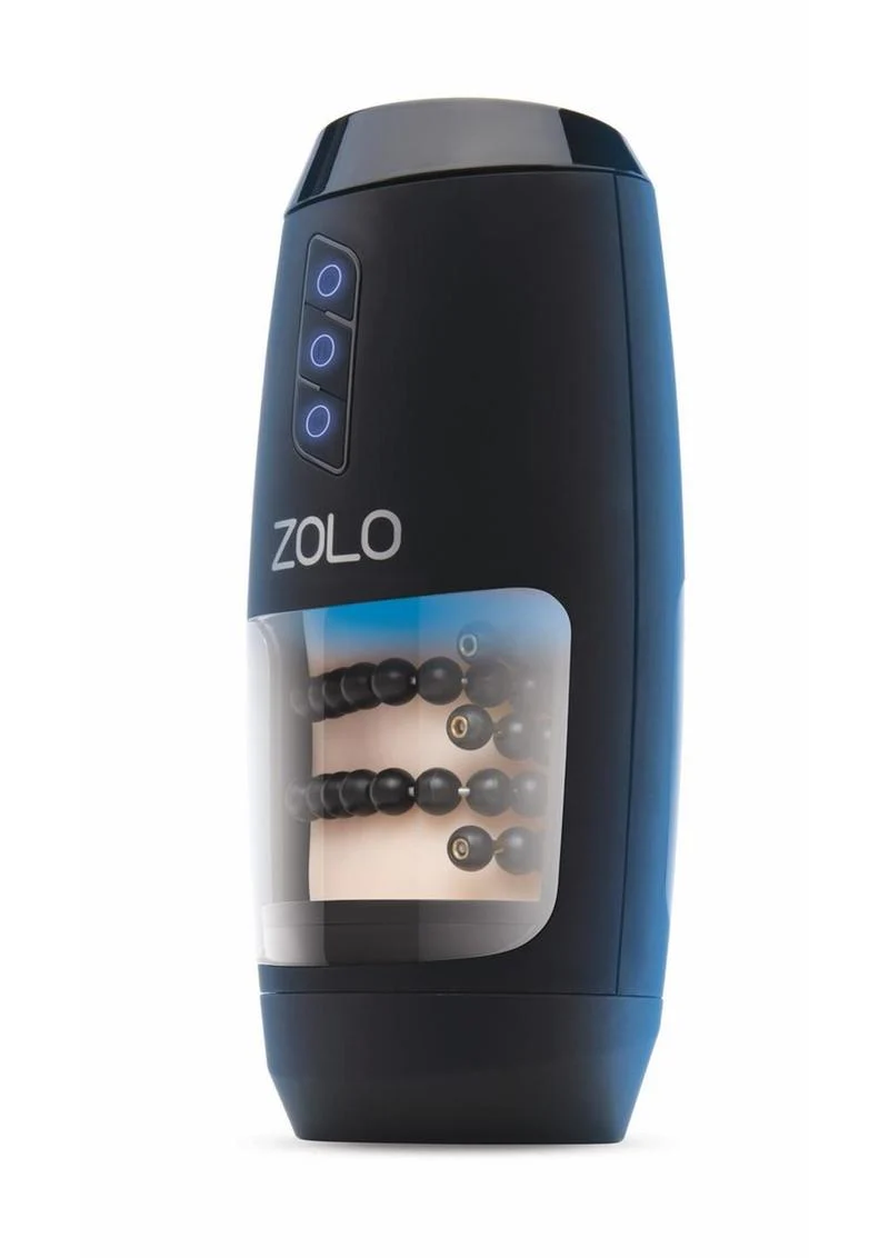 Zolo Upstroke Hands-Free Thrusting Beaded Penis Massager - Image 2